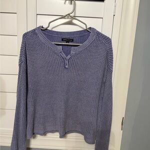 Kendall & Kylie Lavender Knit Sweater